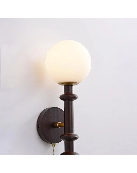 Bedroom Bedside Antique French Full Spectrum Eye Protection Hallway Balcony Wabi-Sabi Style B&B Wall Sconce