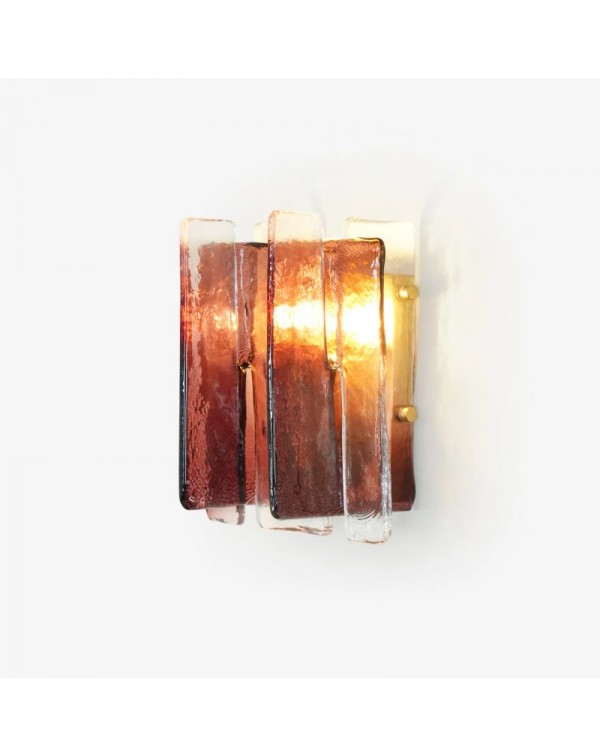 All copper living room wall lamp modern light luxu...