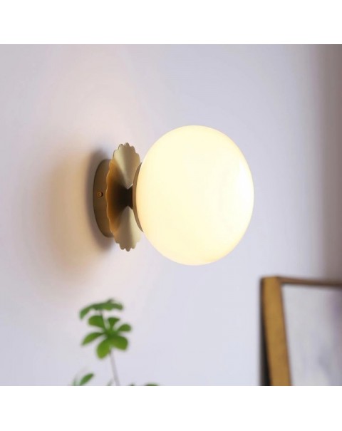 Ancient minimalist ball small bedside lamp amazed silence wind background wall commercial entrance ceiling lamp corridor decorative wall lamps