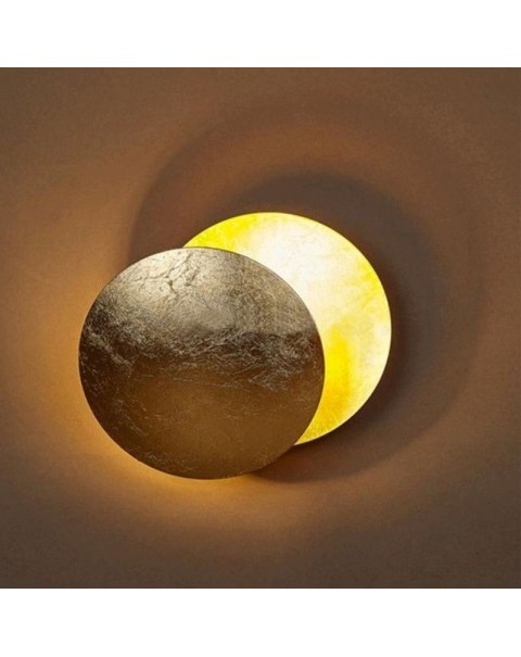 Designer moon wall lamp eclipse Scandinavian modern minimalist light luxury creative aisle wall lamp living room bedroom bedside lamps