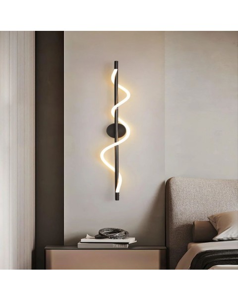 Full copper wall lamp living room TV background wall light designer Tmall smart Scandinavian advanced light luxury bedroom bedside lamps