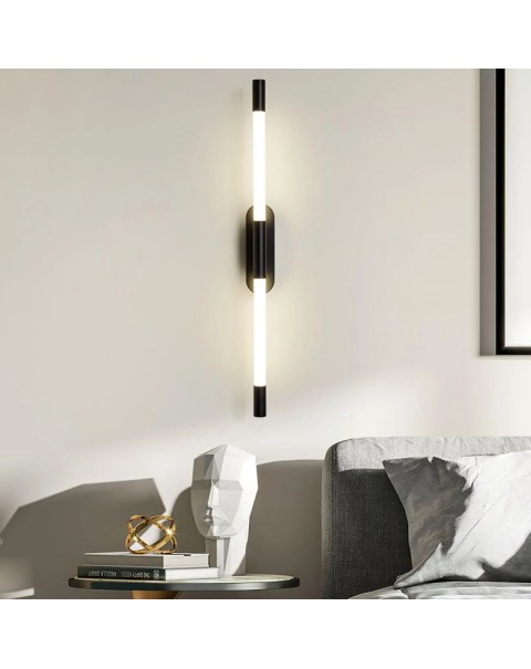 Bedroom wall lamp bedside lamp modern simple light luxury atmosphere senior sense living room TV background wall lamp Zhongshan lamps and lanterns