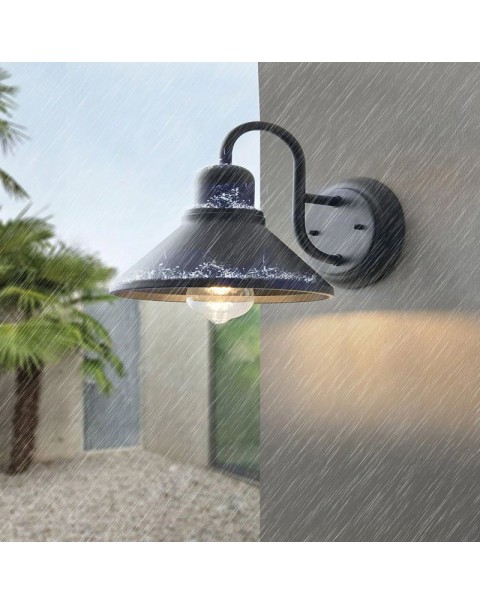 American outdoor doorway waterproof wall lamp retro balcony outdoor wall aisle villa sunroom lighting fixtures