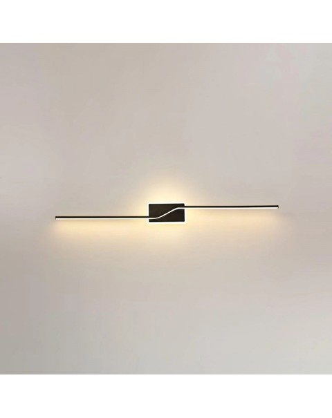 Scandinavian LED wall lamp bedroom living room modern minimalist bedside lamp aisle background wall mirror front lamps and lanterns