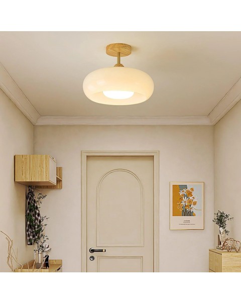 Antique entry gateway aisle ceiling light Japanese retro balcony bedroom cloakroom dining room corridor chandelier 