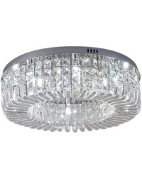 Light luxury crystal ceiling light living room lam...