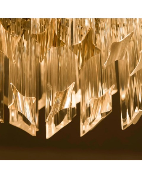 Entry light postmodern foyer light light luxury crystal aisle light living room entrance light corridor balcony square bedroom light