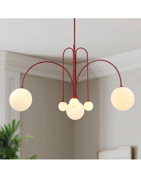 Magic bean chandelier ins Scandinavian modern simple personality living room lamp bedroom dining room study lamp creative lamps and lanterns