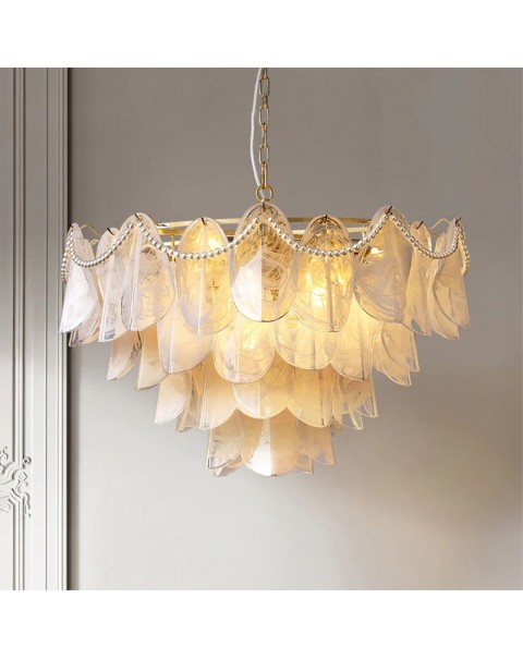 Cloudy light luxury chandelier living room large lamp dining room French creative personality bedroom designer models lamps and lanterns simple modern