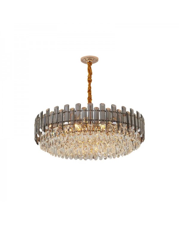 Light luxury crystal chandelier living room lights...