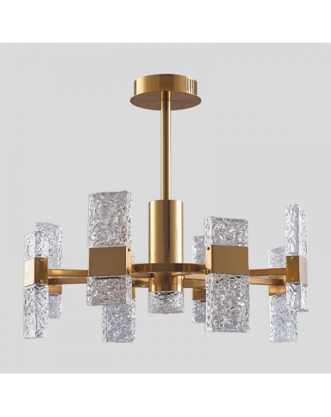 American luxury living room chandelier post-modern designer light luxury dining room lights villa showroom quality grain crystal lamps