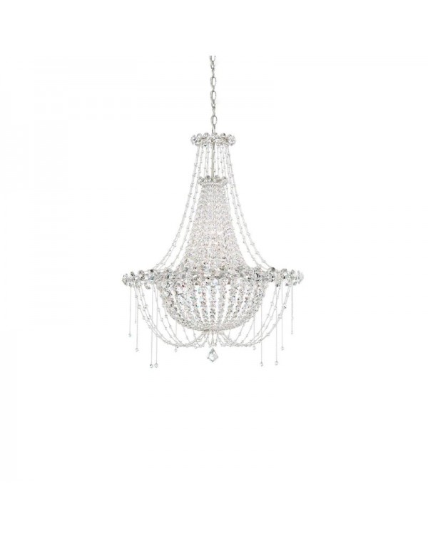 Italian light luxury French crystal living room ch...