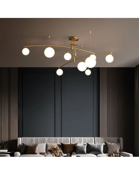 Creative personality Scandinavian living room chandelier simple fashion restaurant bedroom decorative lamp designer clothing store lamps and lanterns