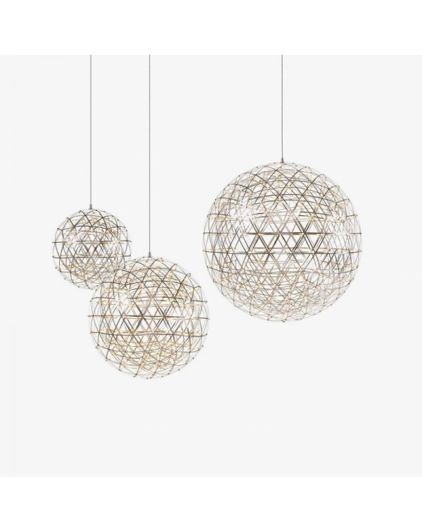 Industrial style creative personality ball lamps a...