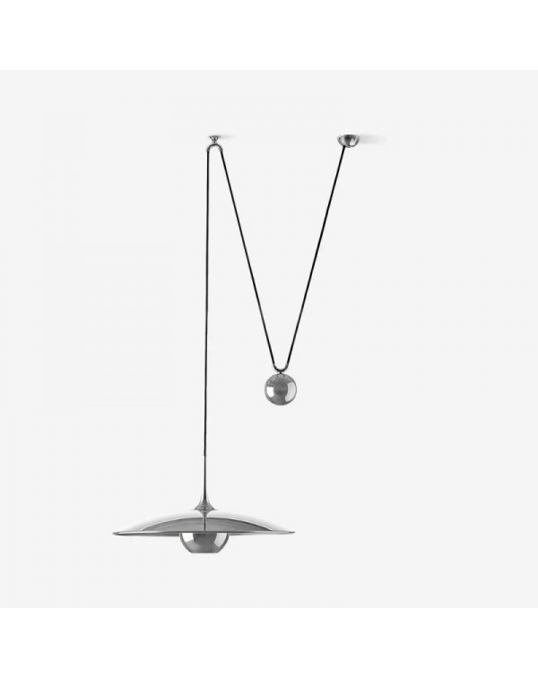 Scandinavian Bauhaus flying saucer light island ta...