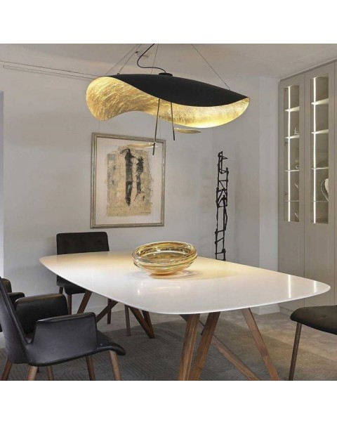 Scandinavian post-modern dining room chandelier designer creative art flying saucer living room light simple model house cafe light