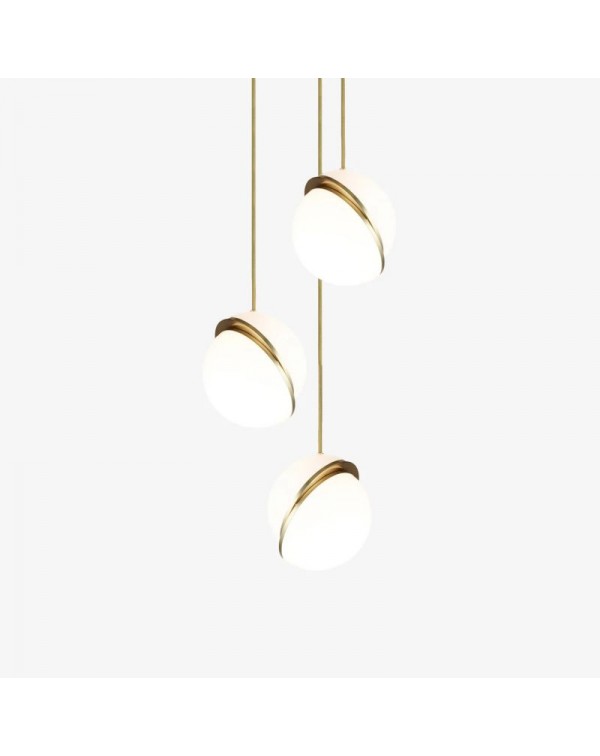 Designer Scandinavian orb chandelier post-modern m...