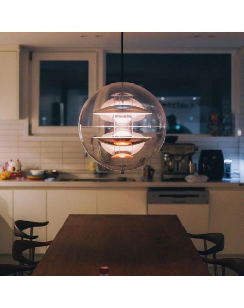 Denmark VerpanVPGlobe Dining Room Pendant Lighting Scandinavian Designer Fashion Planet Living Room Dining Table Bar Light Fixtures