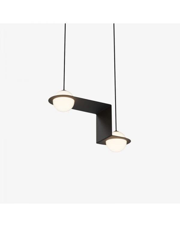 Scandinavian modern bar creative chandelier restau...