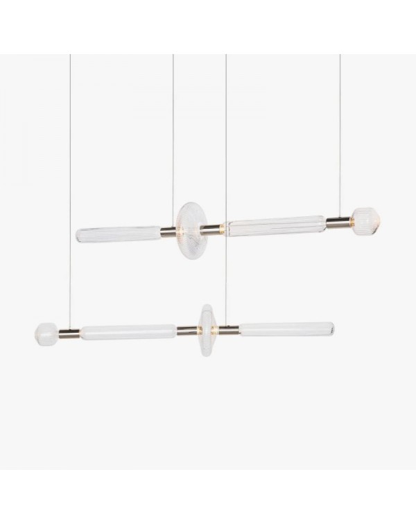 Scandinavian light luxury modern minimalist long b...