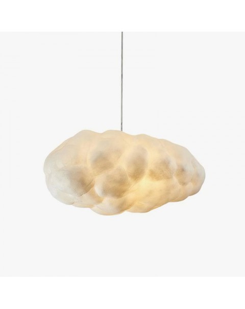 Cloud light chandelier creative personality bedroom children's room clothing store cloud light hotel net red light cotton white cloud light