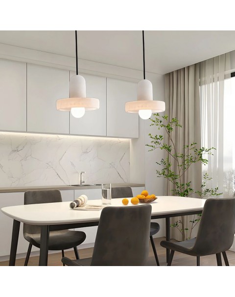 Light luxury simple creative marble dining room bedroom bedside bar designer hanging wire small chandelier guangdong zhongshan lamps and lanterns