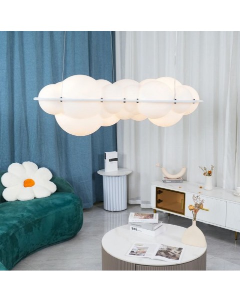 Living room chandelier designer models bedroom lights Scandinavian creative personality dining room chandelier modern simple atmosphere cloud light