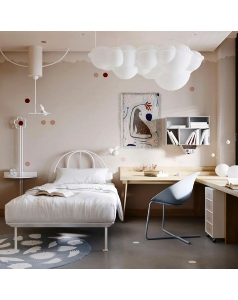 Living room chandelier designer models bedroom lights Scandinavian creative personality dining room chandelier modern simple atmosphere cloud light