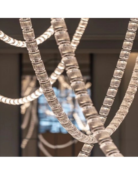 Crystal Chain Chandelier