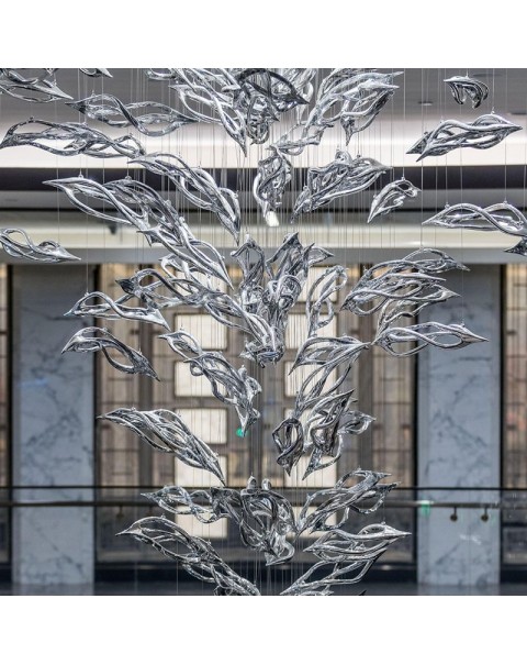 Creative Art Deco Hotel Lobby Crystal Chandelier