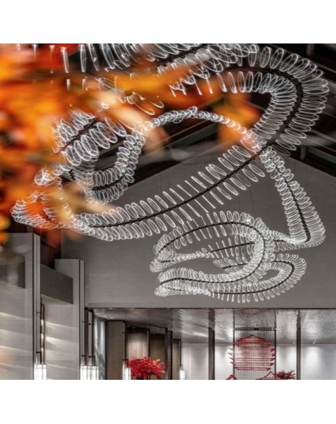 Bar club clubhouse art creative chandelier