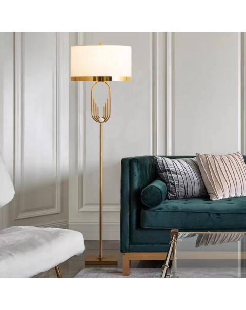 Floor lamp minimalist light luxury floor lamp living room sofa side vertical floor lamp bedroom Scandinavian minimalist modern light