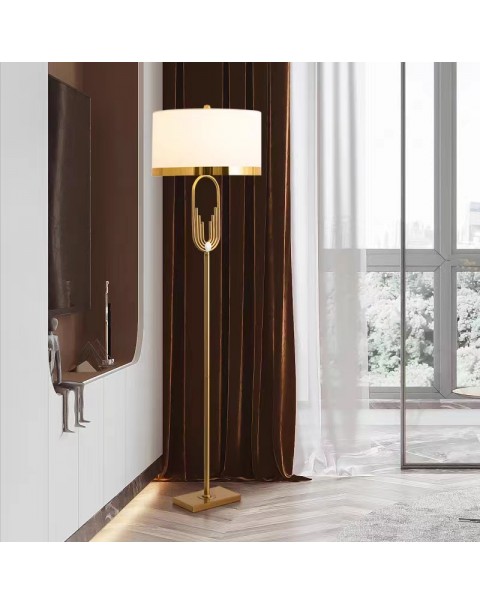 Floor lamp minimalist light luxury floor lamp living room sofa side vertical floor lamp bedroom Scandinavian minimalist modern light