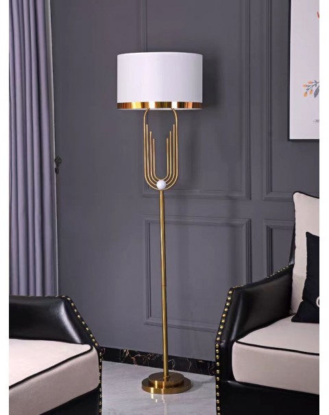 Floor lamp minimalist light luxury floor lamp living room sofa side vertical floor lamp bedroom Scandinavian minimalist modern light