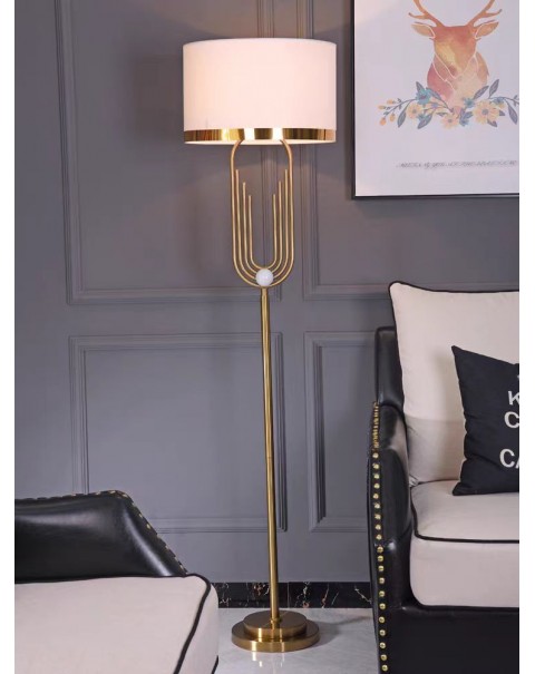 Floor lamp minimalist light luxury floor lamp living room sofa side vertical floor lamp bedroom Scandinavian minimalist modern light