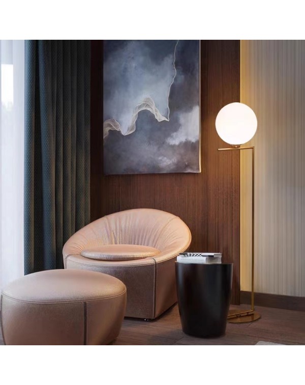 Italy flos orb floor lamp living room designer lig...