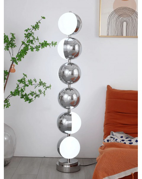 Living Room Art Floor Lamp Stainless Steel Colour Ambiance Space Bauhaus Vintage Orb Bedroom Rotating Lamps