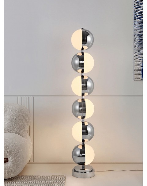 Living Room Art Floor Lamp Stainless Steel Colour Ambiance Space Bauhaus Vintage Orb Bedroom Rotating Lamps