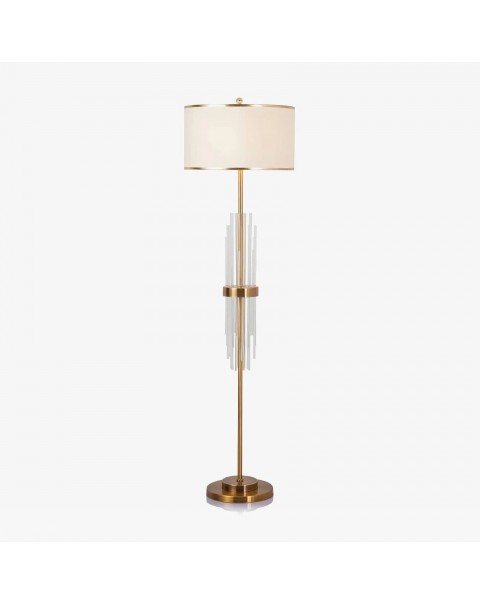 Light luxury floor lamp crystal modern minimalist living room sofa study bedroom designer premium feeling bedside lamps