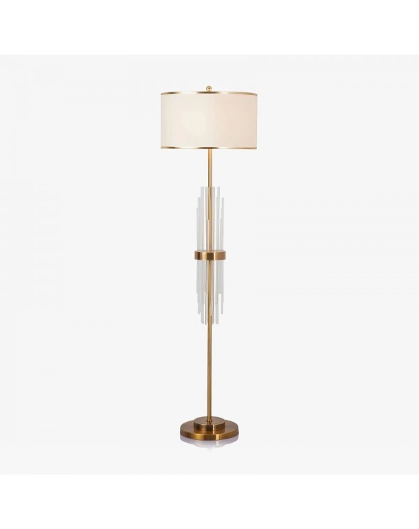 Light luxury floor lamp crystal modern minimalist ...