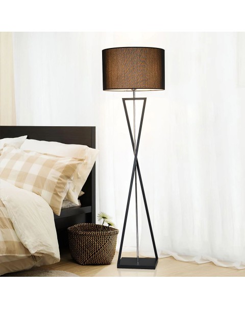 Living room floor lamp bedroom American Scandinavian remote control simple modern personality creative sofa vintage vertical table lamps