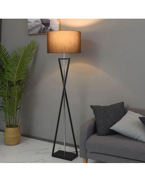 Living room floor lamp bedroom American Scandinavian remote control simple modern personality creative sofa vintage vertical table lamps