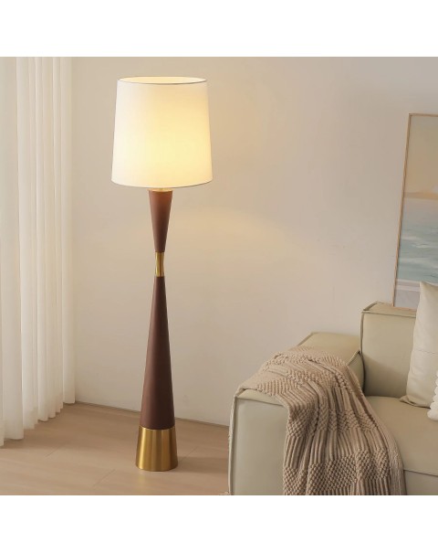 Floor lamp living room sofa next to the Scandinavian retro personality minimalist light luxury bedroom bedside warm vertical floor table lamps