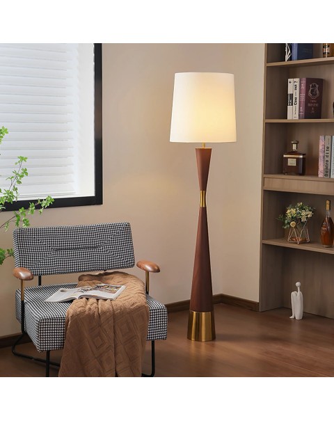 Floor lamp living room sofa next to the Scandinavian retro personality minimalist light luxury bedroom bedside warm vertical floor table lamps