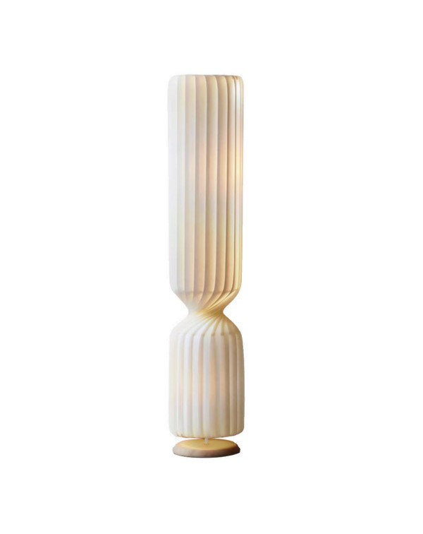 Cream wind floor lamp hotel B&B living room be...