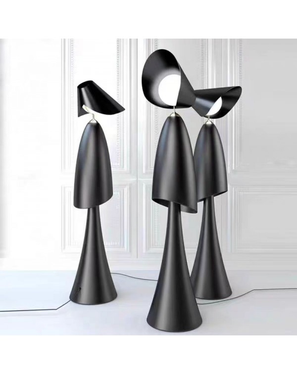 Creative living room villa human-shaped floor lamp...