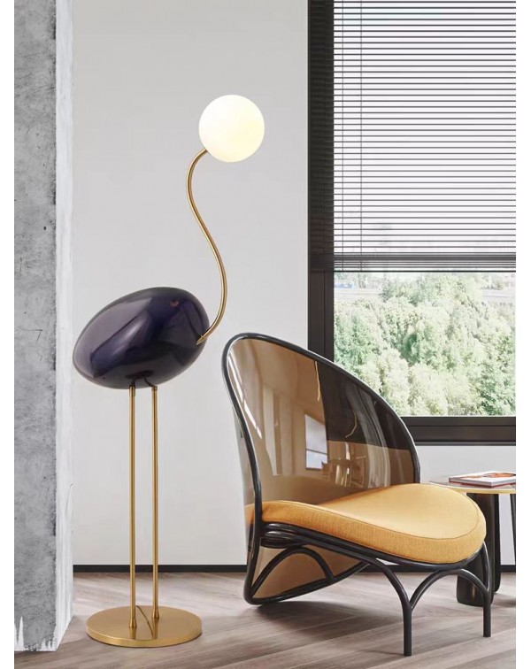 Designer models simple flamingo floor lamp living ...