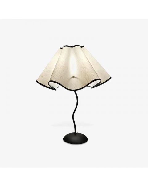 Modern minimalist table lamp bedroom bedside lamp ins creative petals wabi-sabi style B&B model room decoration night light