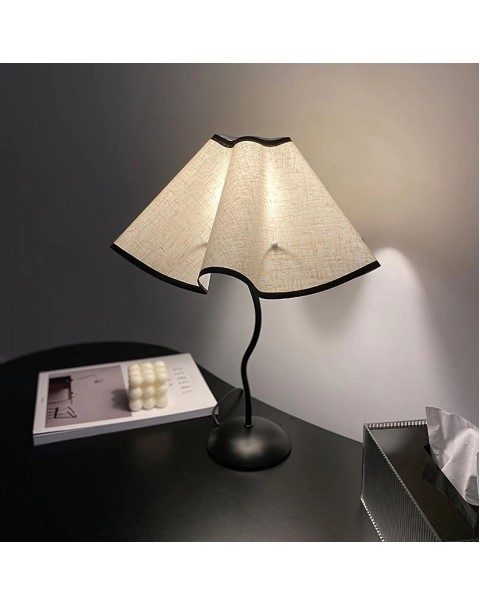 Modern minimalist table lamp bedroom bedside lamp ins creative petals wabi-sabi style B&B model room decoration night light