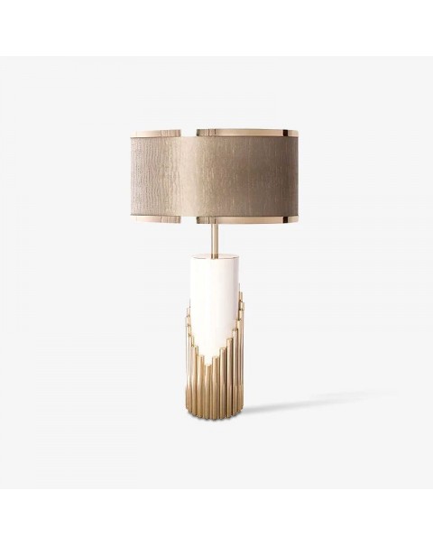 American light luxury creative bedroom bedside lamp Scandinavian modern minimalist fashion soft living room decorated model room decorative table lamps